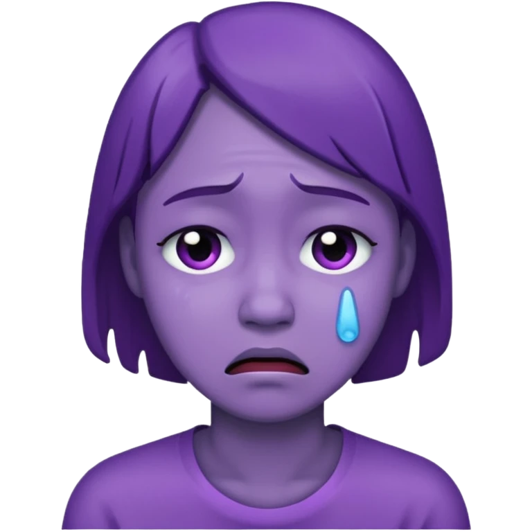 :face-purple-crying: emoji