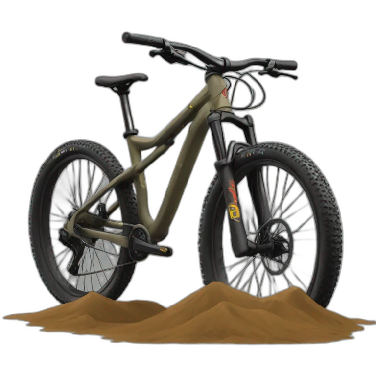 Dirt mtb emoji