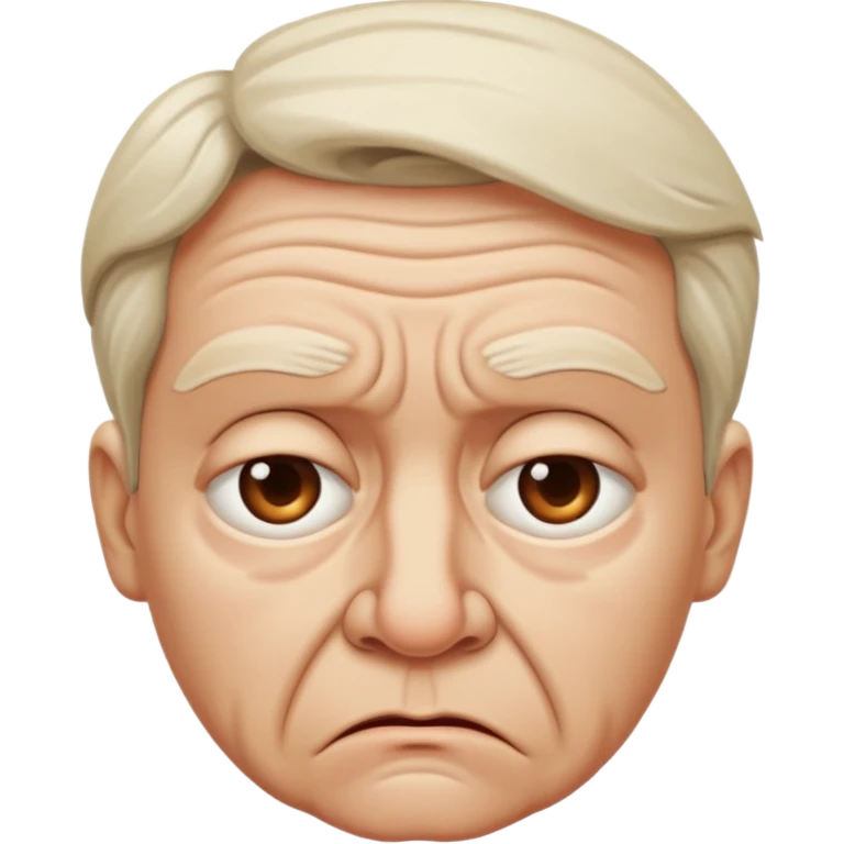 disgusted face emoji