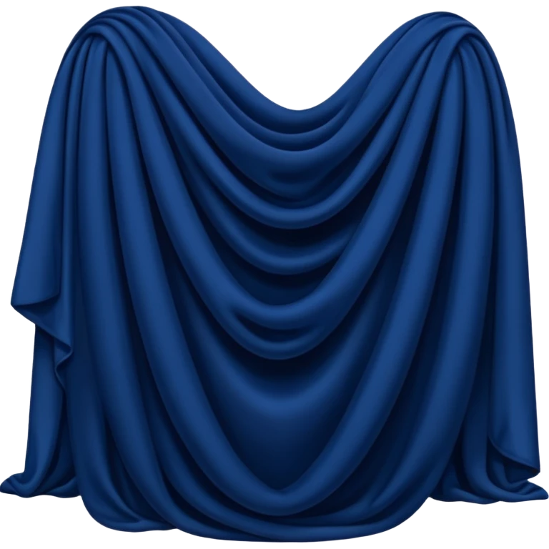 Dark blue emoji