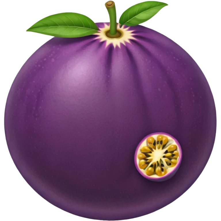 passion fruit emoji