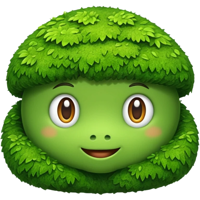 Moss cartoon emoji