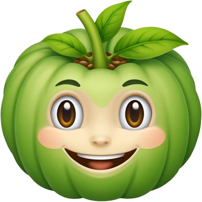 1 grano de poroto con cara emoji