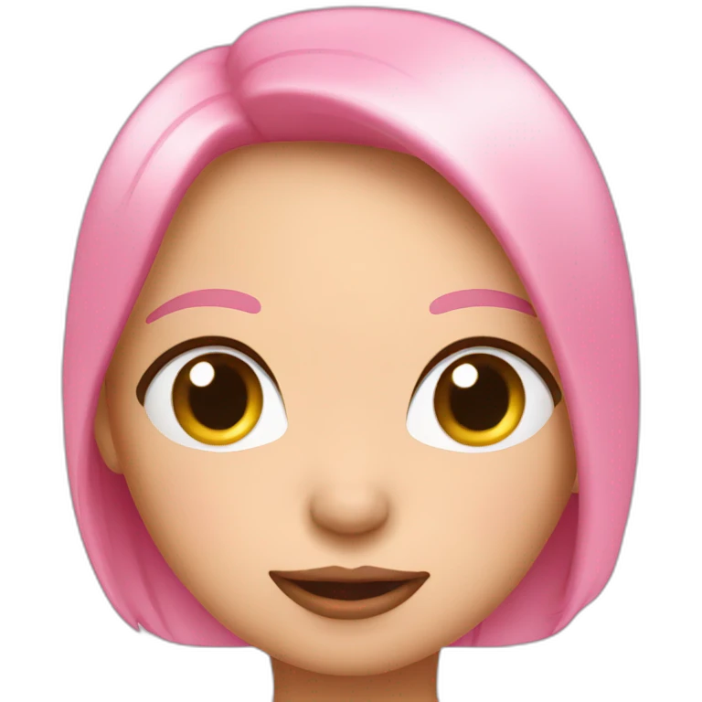 pink cheeks emoji