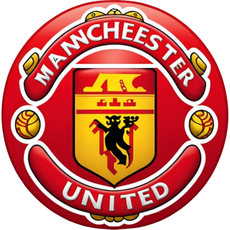 Manchester United logo emoji