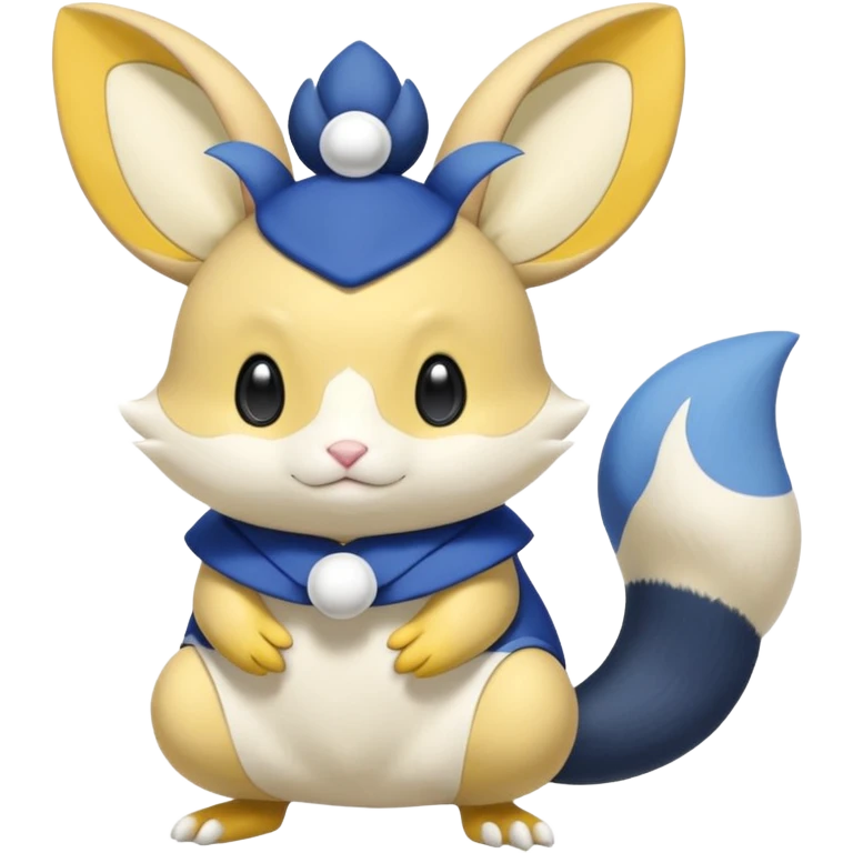 Dedenne-Meowstic-Emolga-Minccino-fusion emoji
