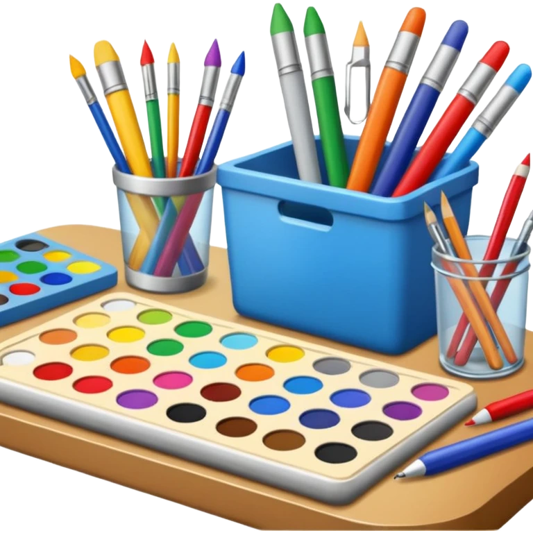 art supply emoji