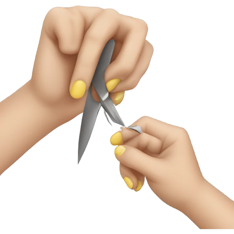Nails being removing emoji