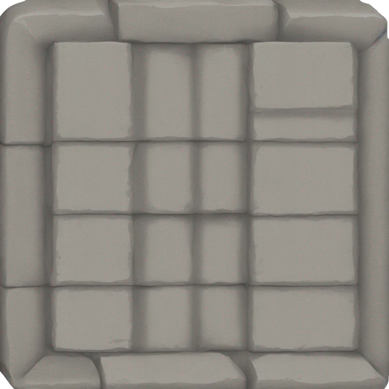 Chock béton  emoji