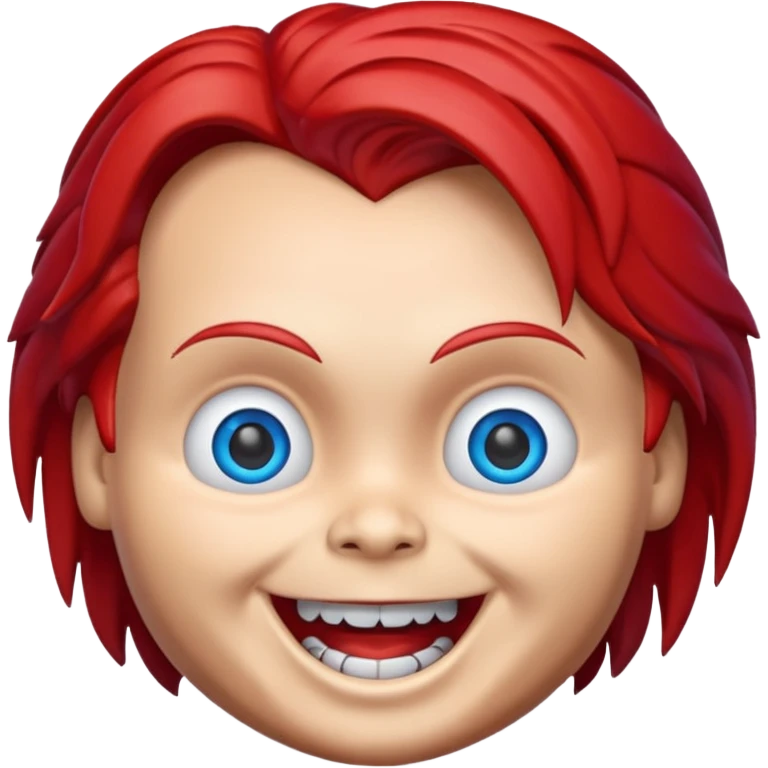 Un emojin de chuky emoji