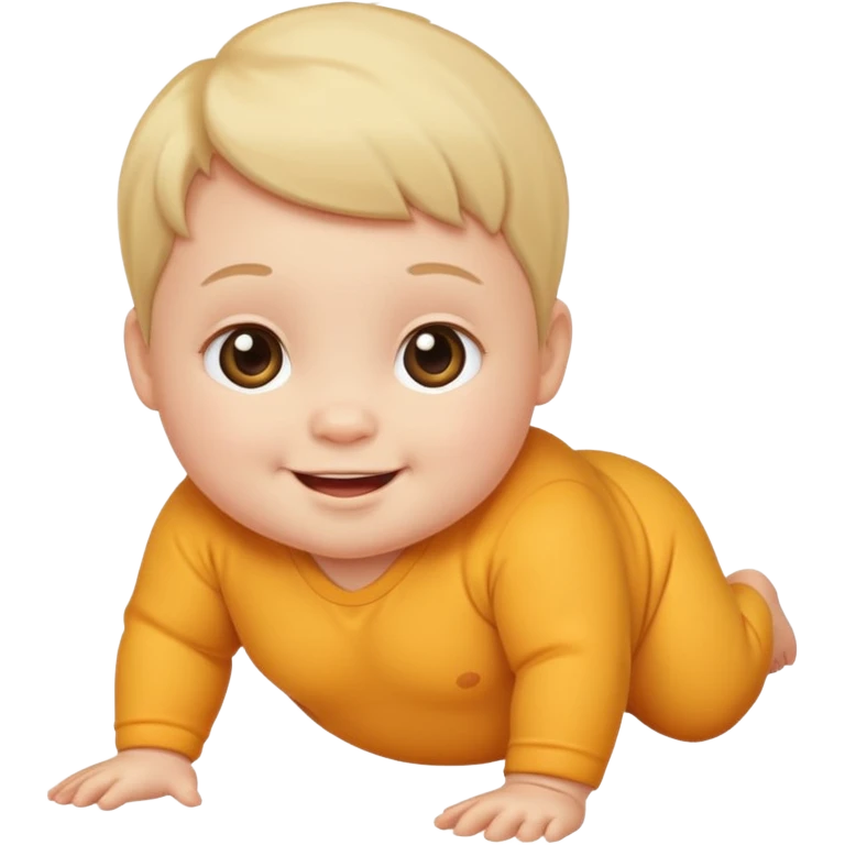 
bebe gatiando emoji