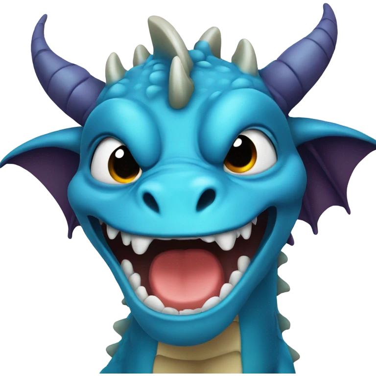 Dragon crying  emoji