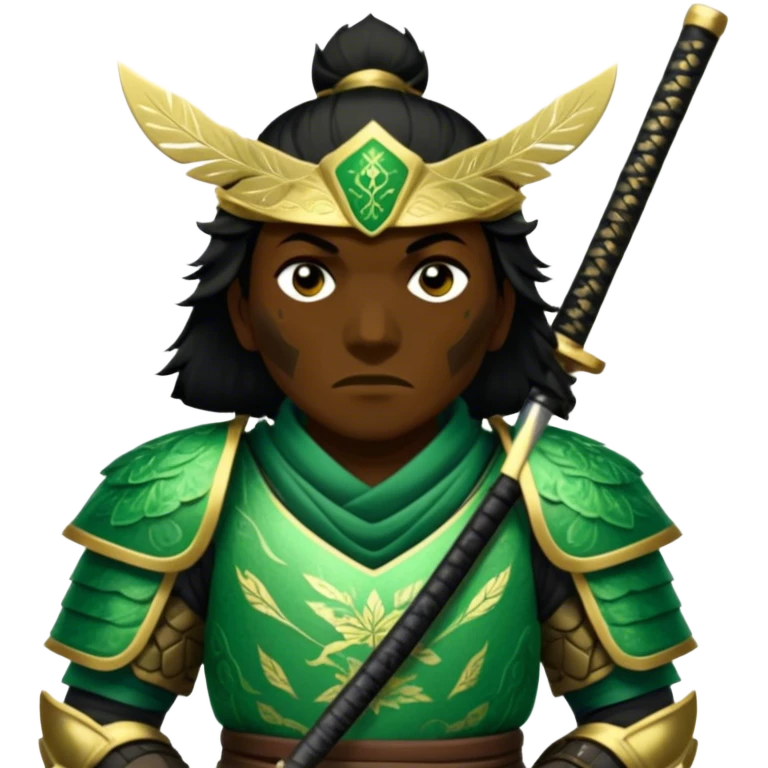 Emerald Samurai emoji