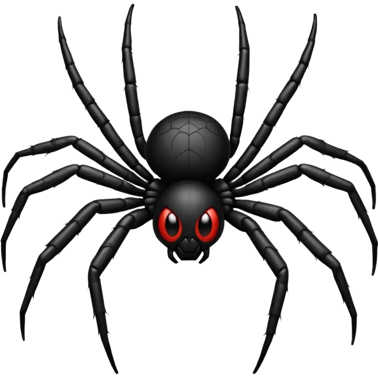 Make a spider crawling emoji