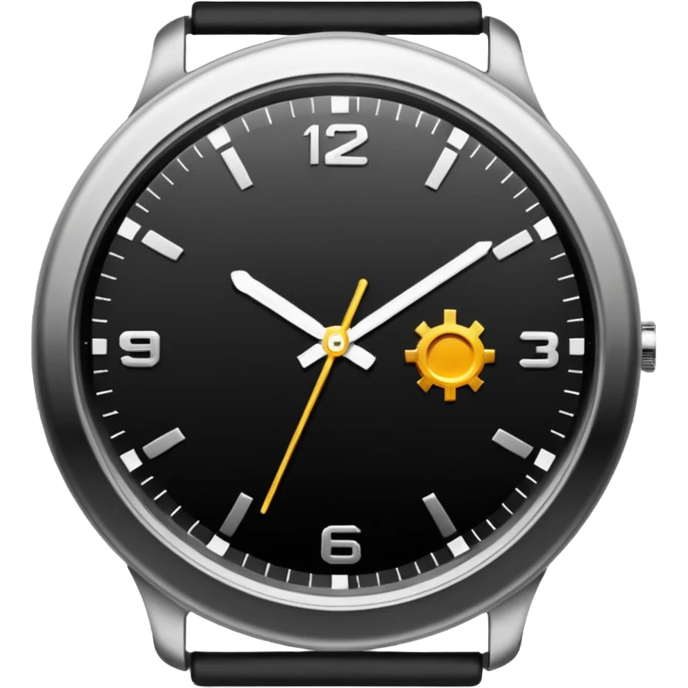 black watch emoji