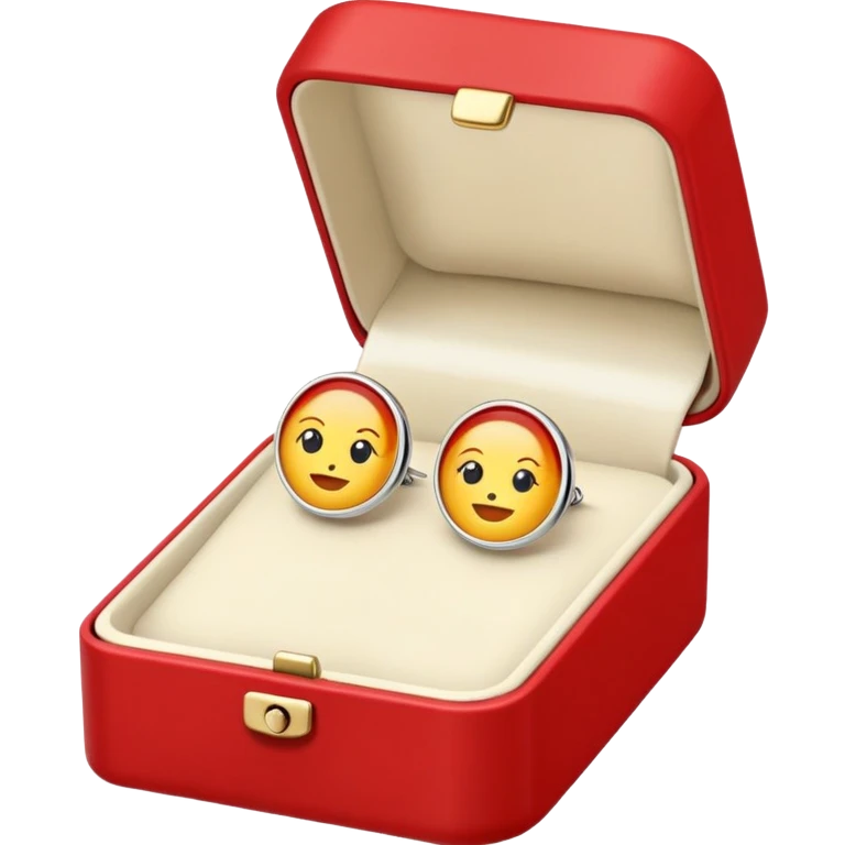 Earrings (in red box, front view) – Ivory, no need to add face or emoji emoji