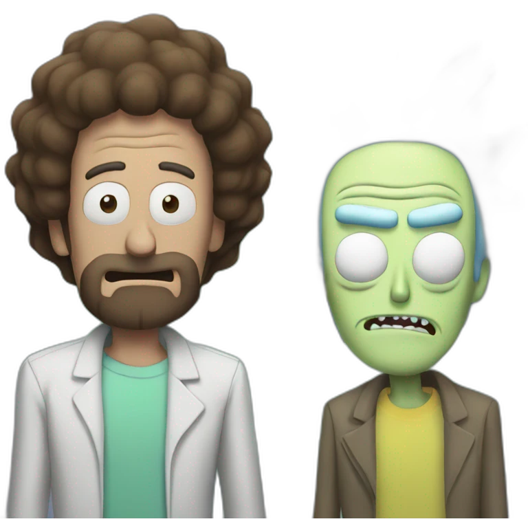 Rick and morty emoji