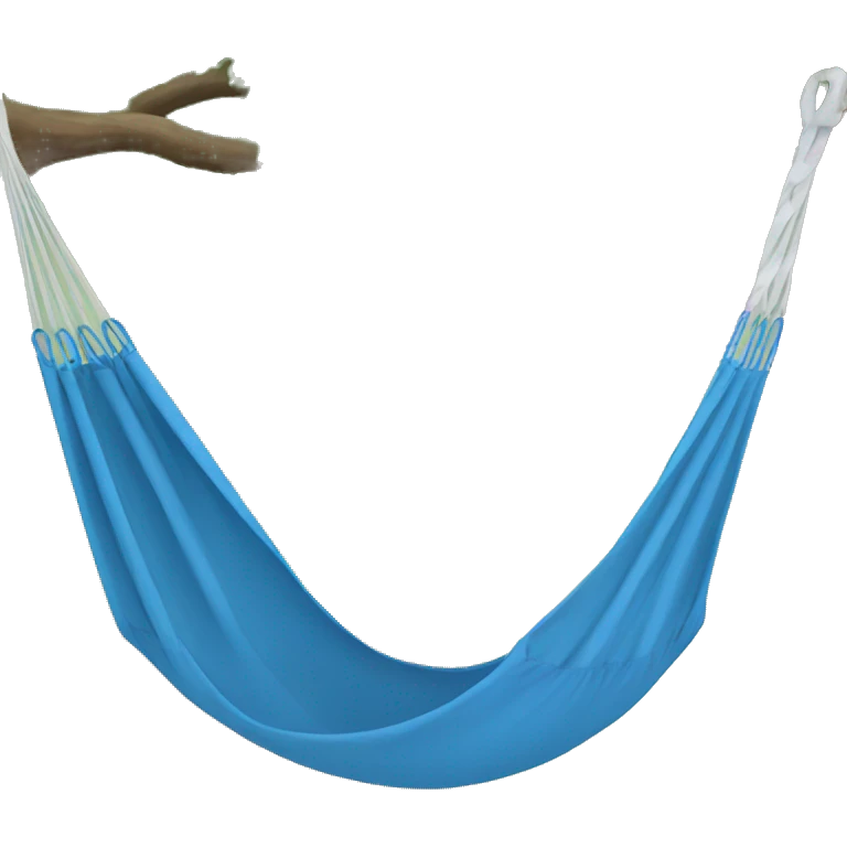blue hammock emoji