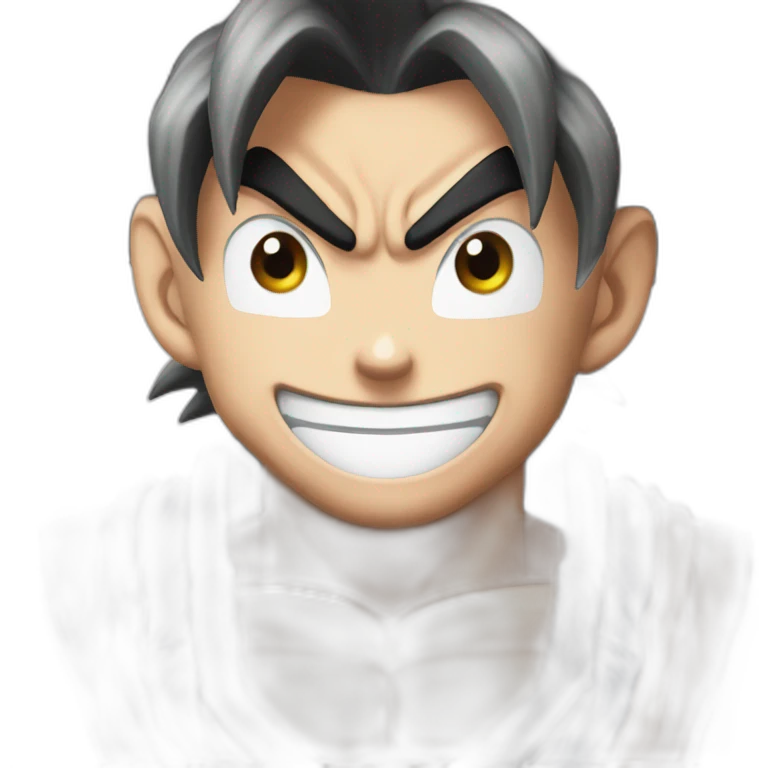 Goku joking emoji