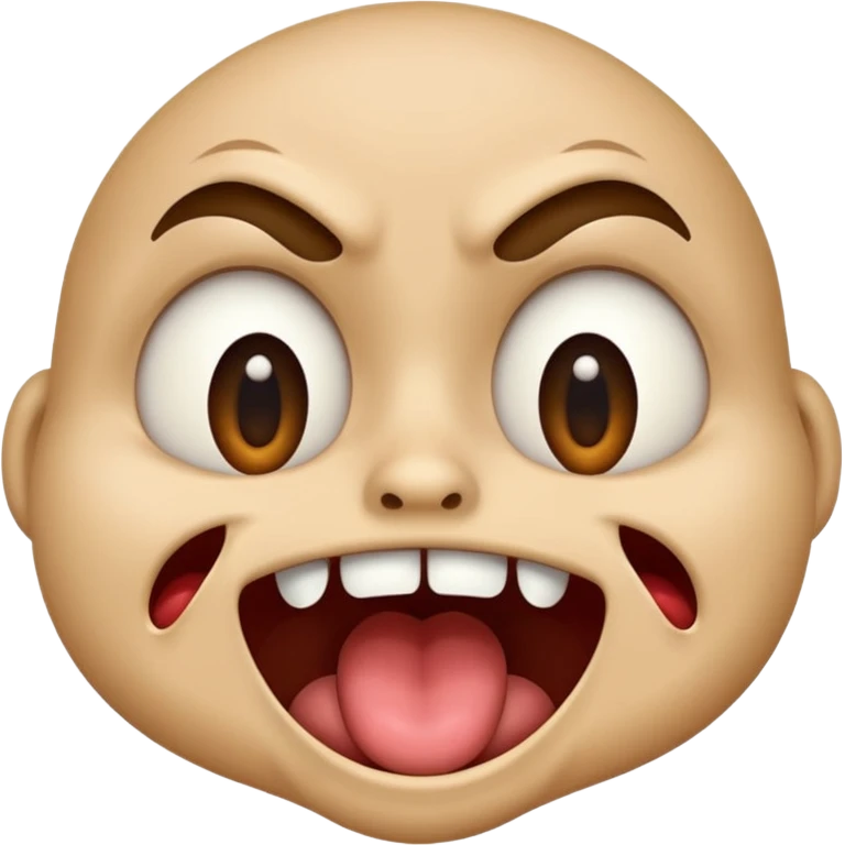 Uma junção destes dois emojis 🤪🤤 emoji