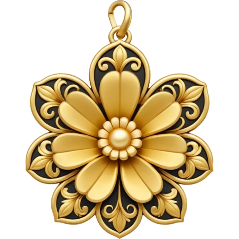 flower shape charm emoji
