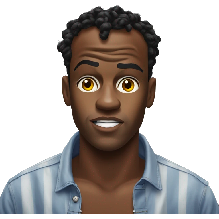 ksi con una frente enorme emoji