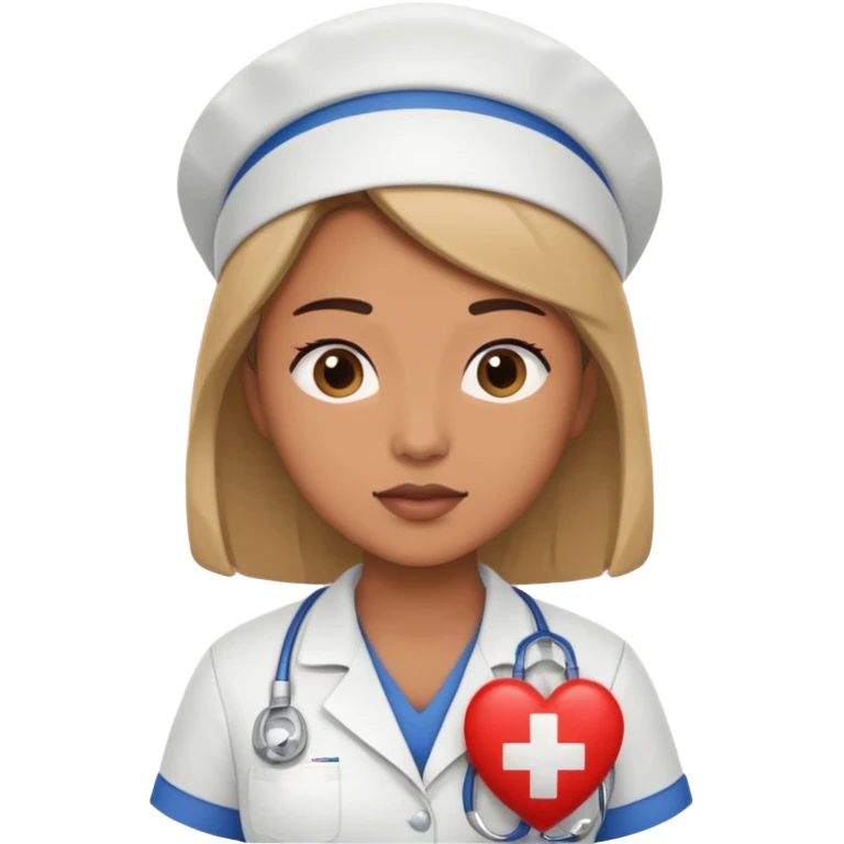 ICU Nurse doing cpr  emoji