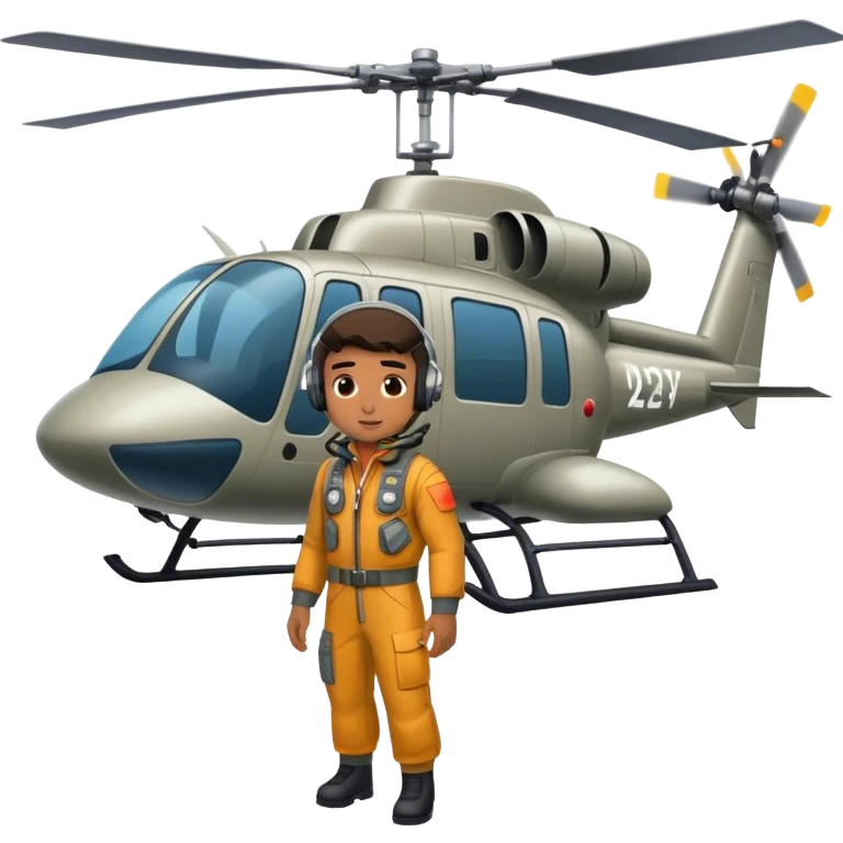 Brock Purdy flying a helicopter emoji | AI Emoji Generator