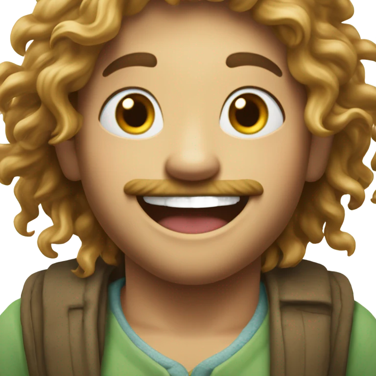 hyper realistic laughing Greenlander emoji