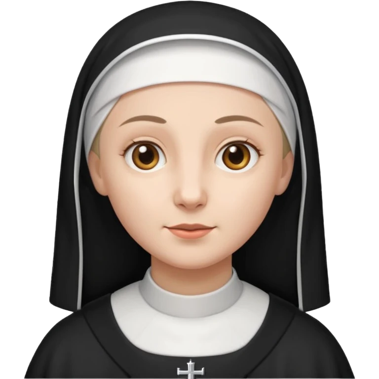 A nun emoji