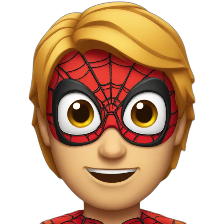 Spiderman emoji
