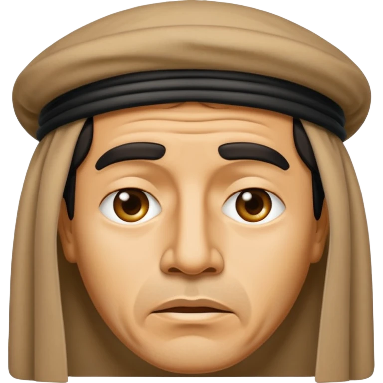 Al Khadaffi as emoji. Make him look rough and angry. emoji