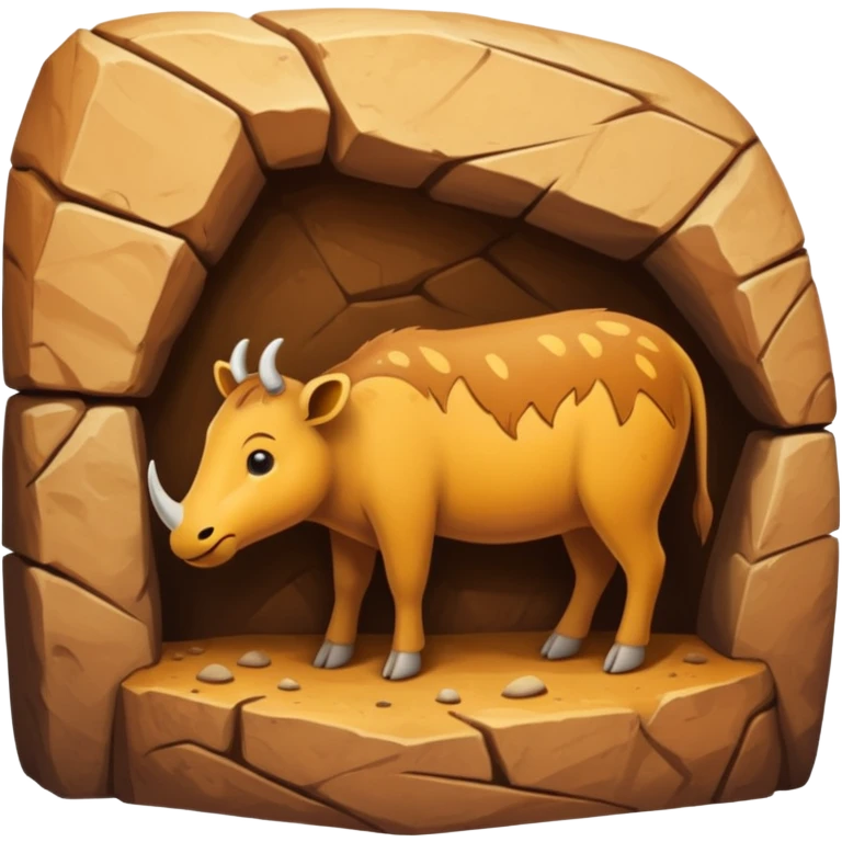 stone age cave art emoji