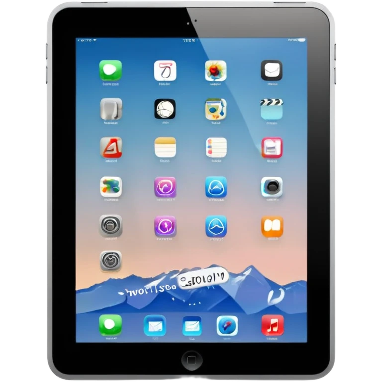 iPad emoji