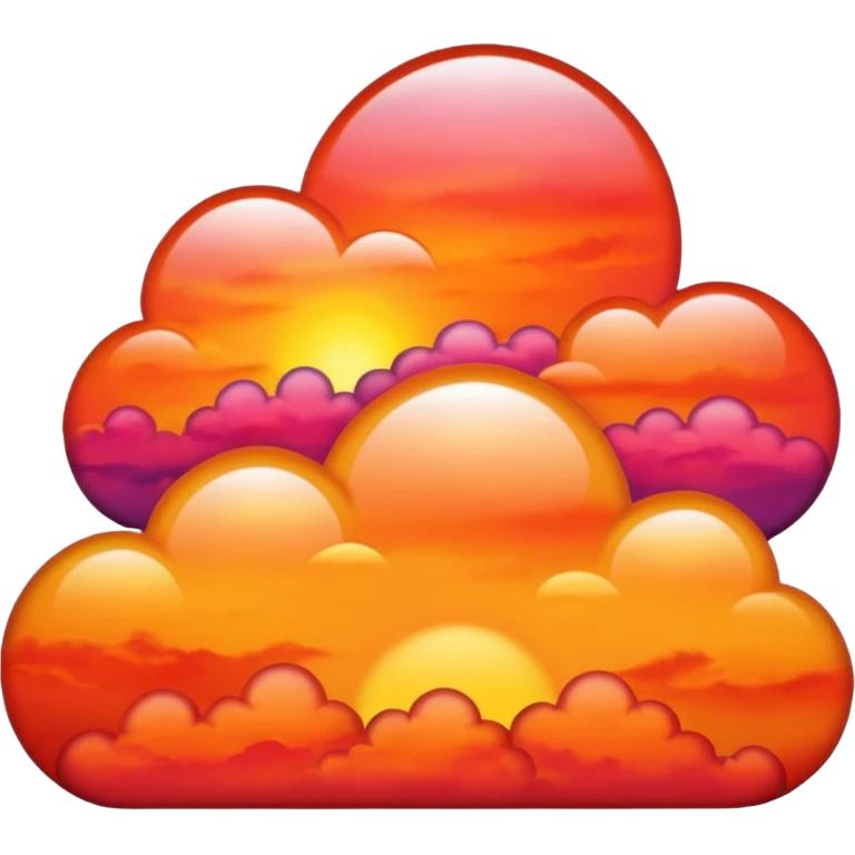 Sunset emoji