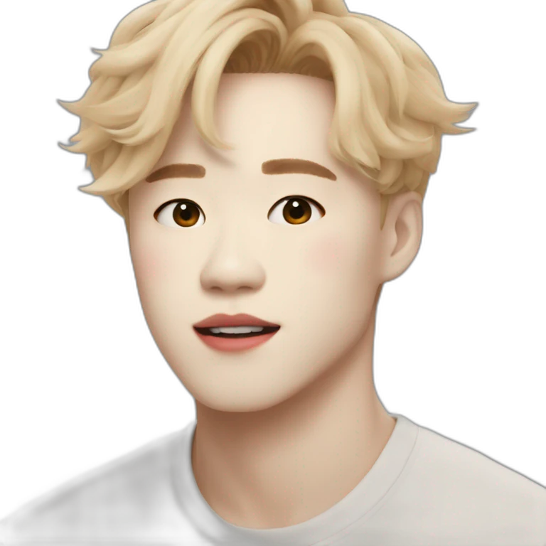 jimin from bts in like crazy music video emoji