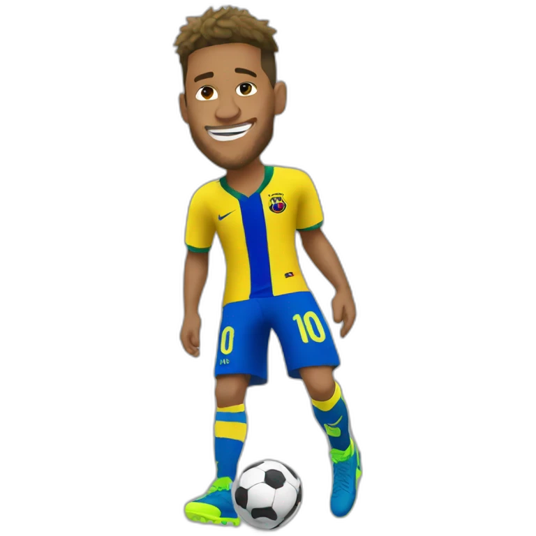 neymar playing emoji