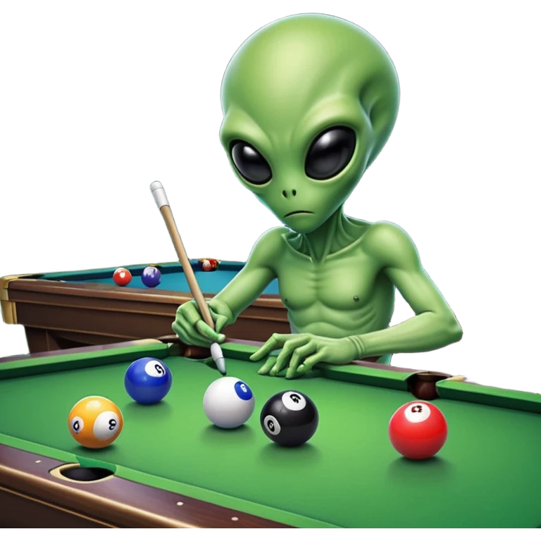 alien billiards  emoji