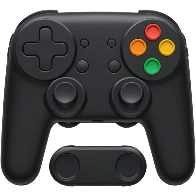 black game pad emoji