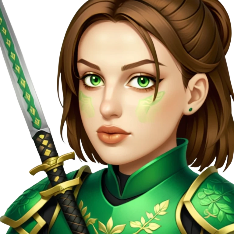 Emerald Samurai emoji