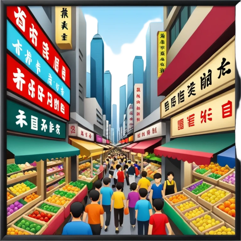 香港街市 emoji