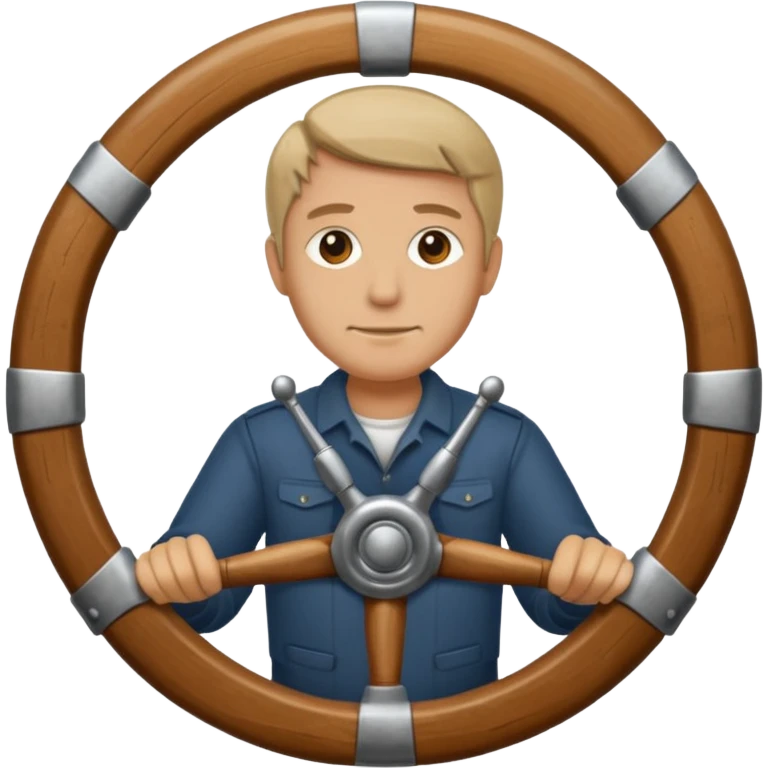 Helmsman emoji