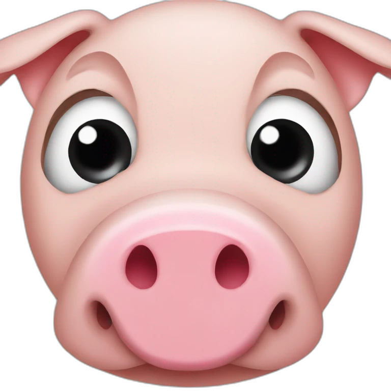 pig nose emoji