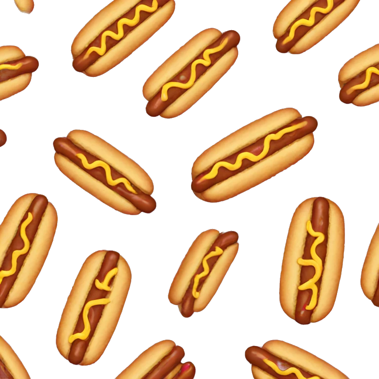 cookie hotdog emoji