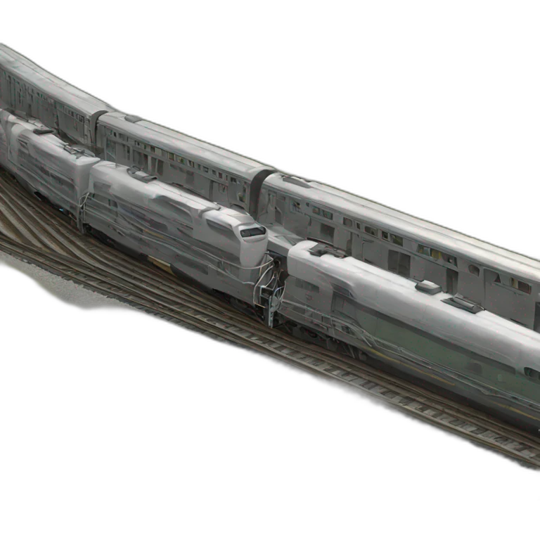 long train  emoji