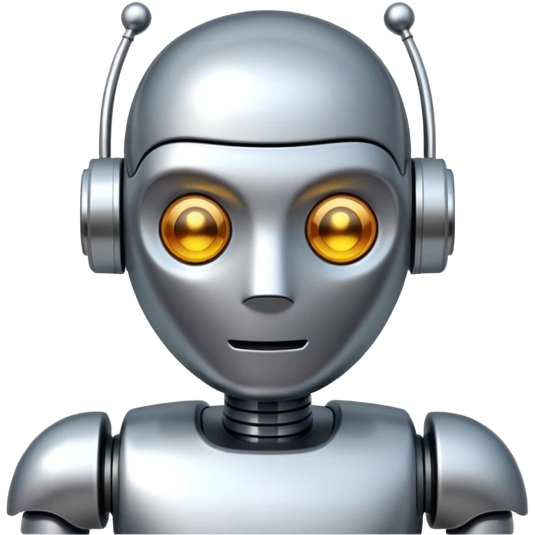 robot mirror emoji