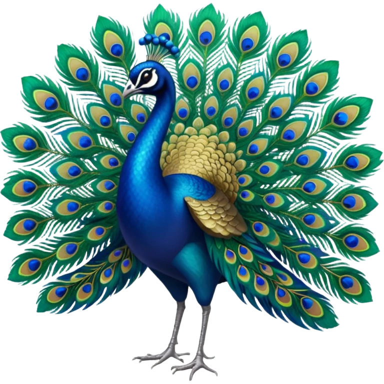 dancing peacock emoji