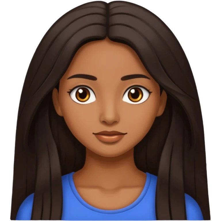 Morena parda emoji