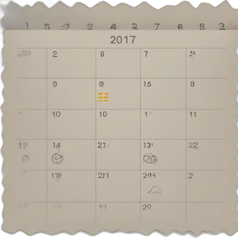 calendar emoji