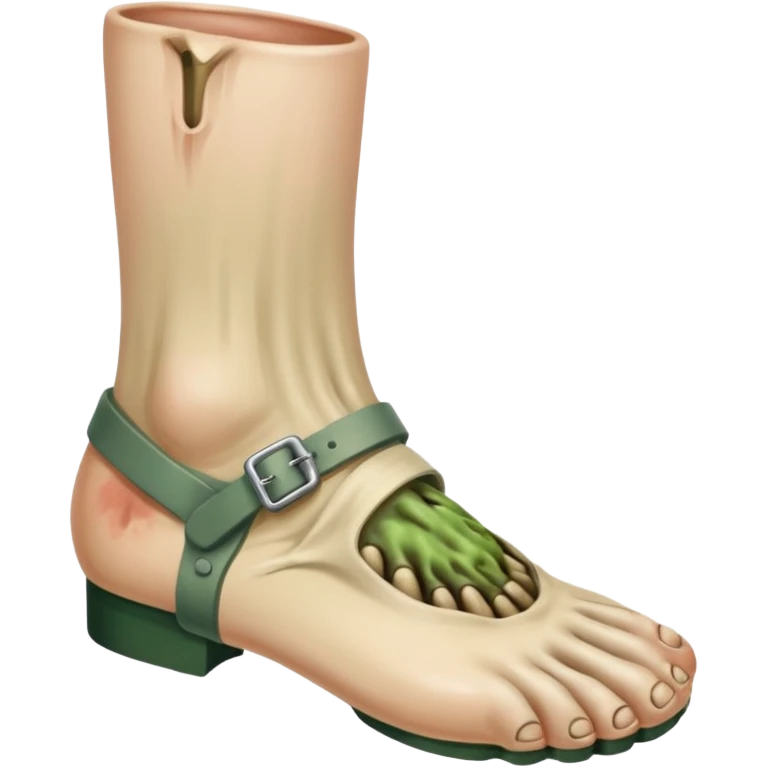  trench foot, white, gangrene spreading emoji